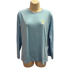 LAT Light Blue Salty Dog‎ Long Sleeved T Shirt Size Large